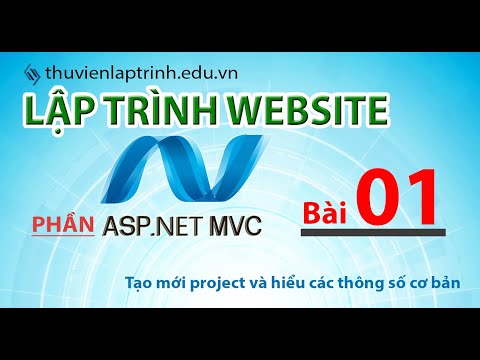 Tự học ASP.NET MVC 5 - Bài 1 - Giới thiệu, tạo project trong Visual Studio, cấu hình IIS