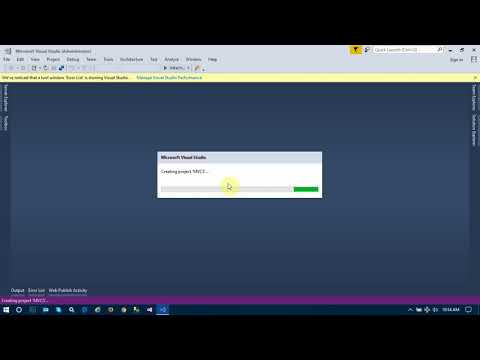 Mvc 5 on Visual Studio 2017