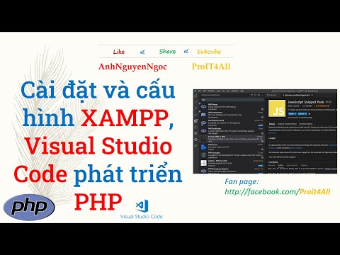 Cài đặt và cấu hình Xampp và Visual Studio Code phát triển dự án PHP